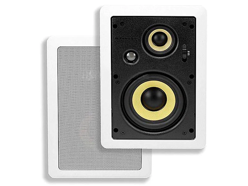 Wall Speakers 6.5 Inch 3-Way (Pair)
