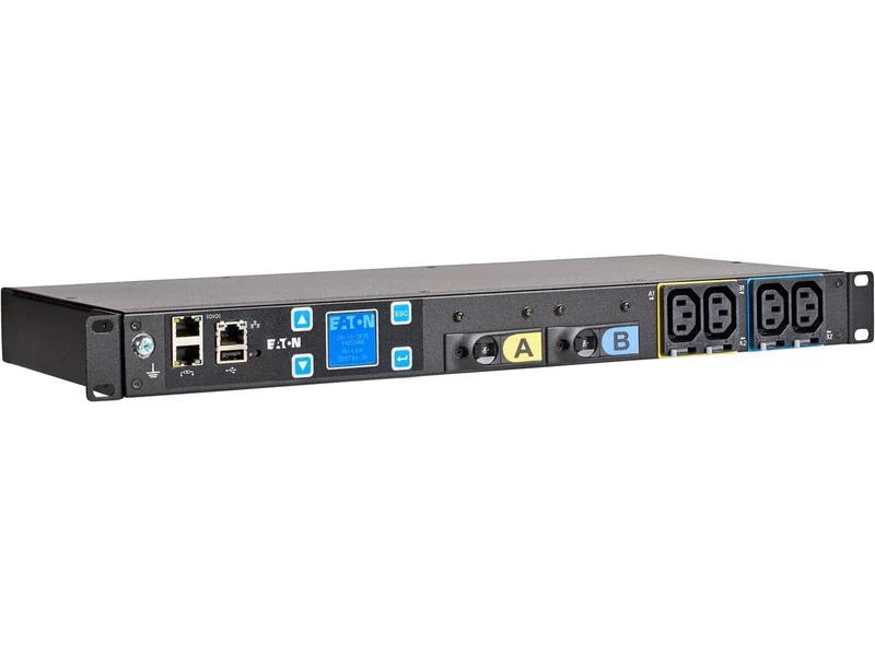 Eaton Metered Input Rack Pdu, 1U, L6-30P Input, 5.76 Kw Max, 200-240V, 24A, 10 F
