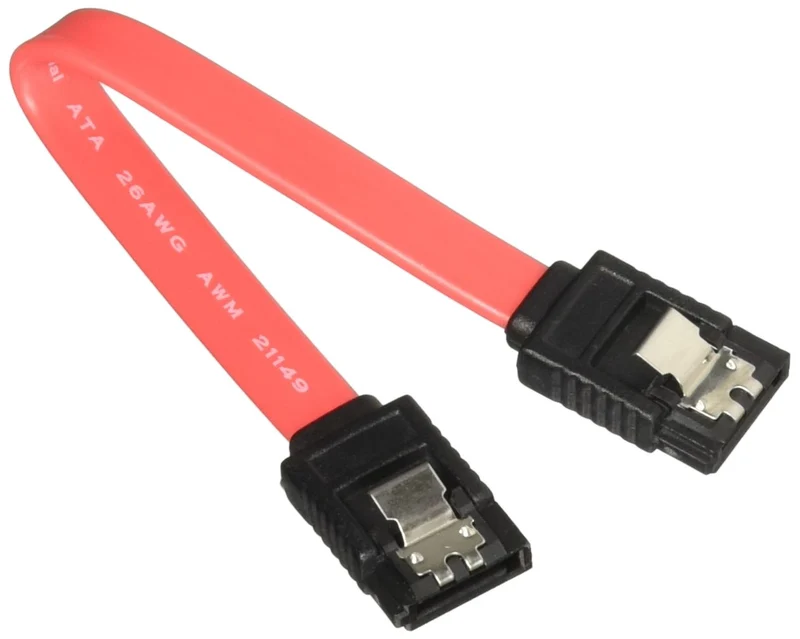 Addon 15.24Cm (6.00In) Sata Female To Female Red Cable
