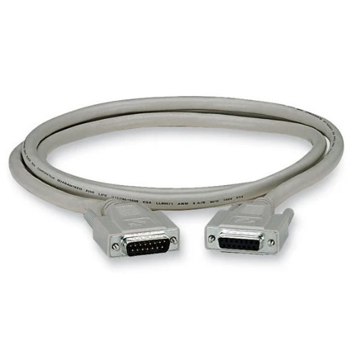 Db15 Thumbscrew Cable - Male/Female, 5-Ft. (1.5-M)