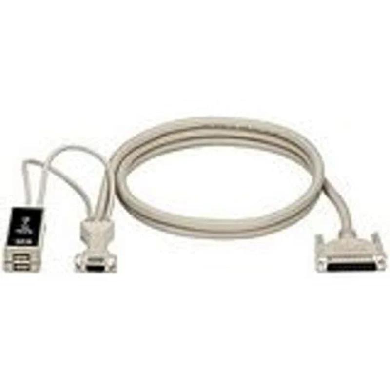 Kvm User Cable - Db25, Vga, Usb, 1-Ft. (0.3-M)