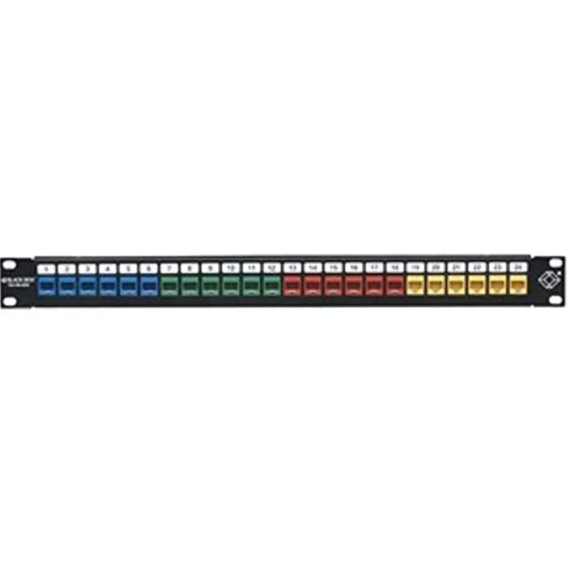 Multimedia Patch Panel - 1U, 24-Port