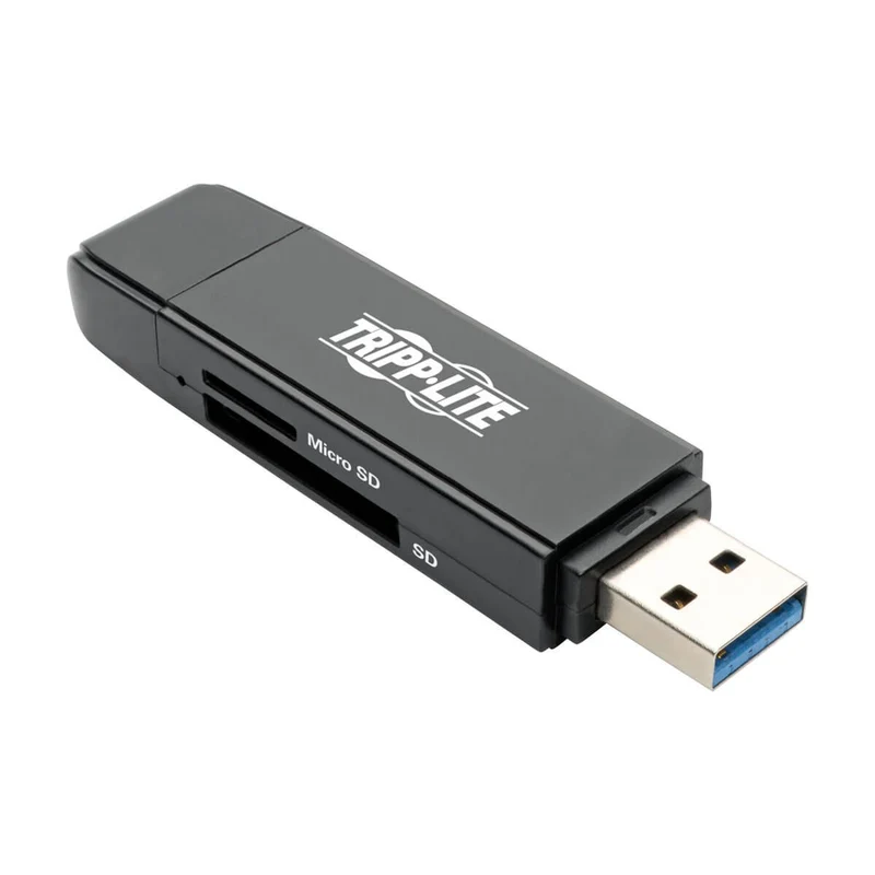 Eaton Tripp Lite Series Usb-C Memory Card Reader, 2-In-1 Usb-A/Usb-C, Usb 3.1 Ge