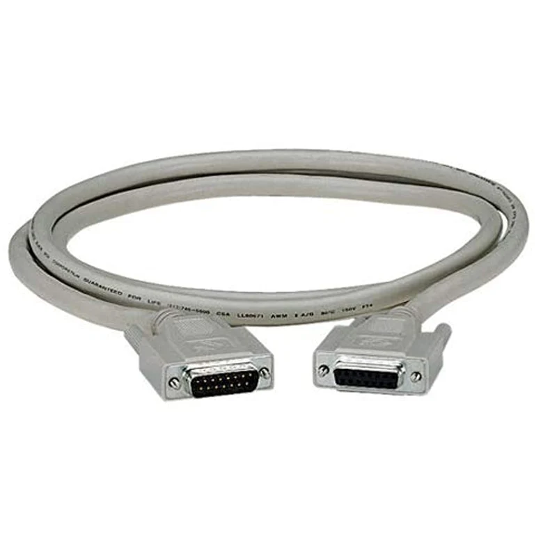 Db15 Thumbscrew Cable - Male/Female, 10-Ft. (3.0-M)