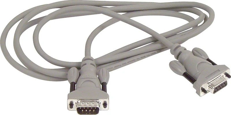 Serial Extension Cable - Db-9 (F) - Db-9 (M) - 10 Ft