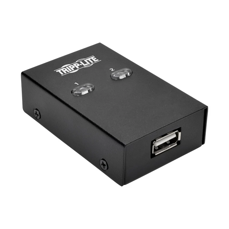 Eaton Tripp Lite Series 2-Port Usb 2.0 Printer/Peripheral Sharing Switch - 3-Yea
