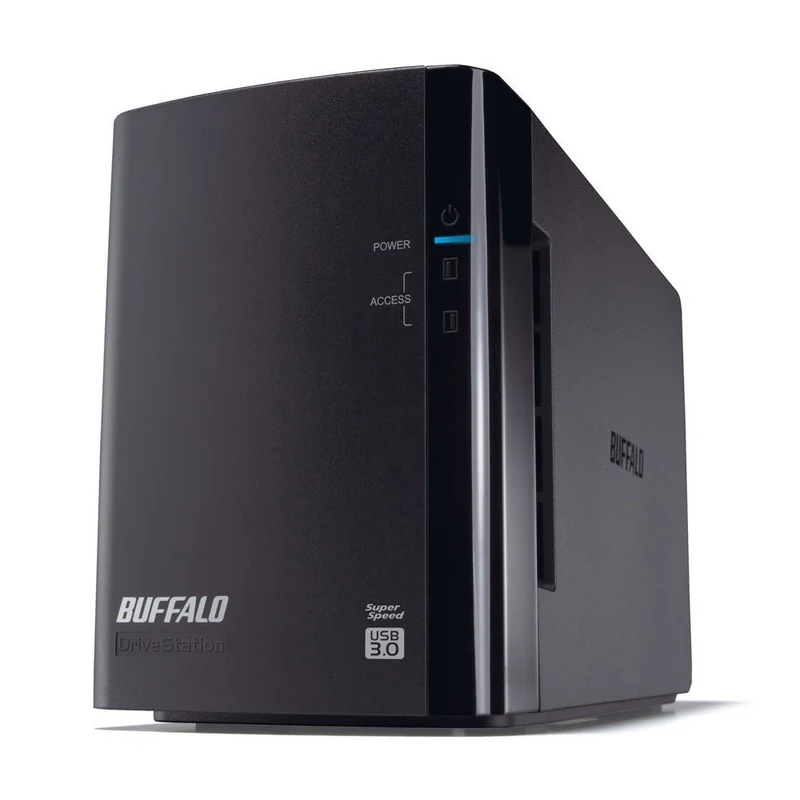 Buffalo Drivestation Duo 8 Tb (2 X 4 Tb) High Performance Raid Array With Optimi