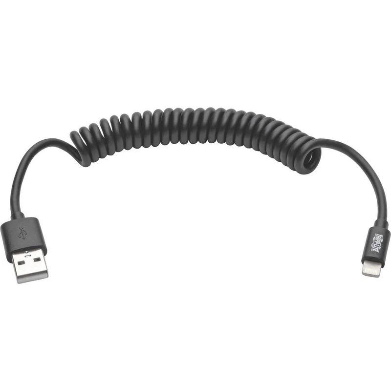 Tripp Lite Series Usb-A To Lightning Sync/Charge Coiled Cable (M/M) - Mfi Certif