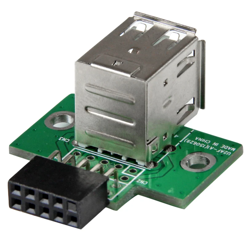 2 Port Usb Motherboard Header Adapter