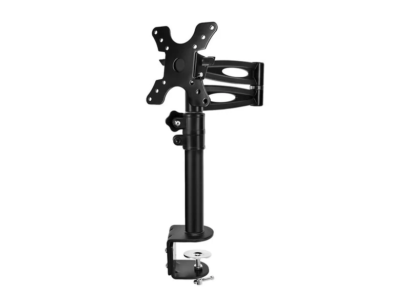 3-Way Adjustable Tilting Desk Mount Bracket For 13-30In Monitors Up To 33 Lbs, B