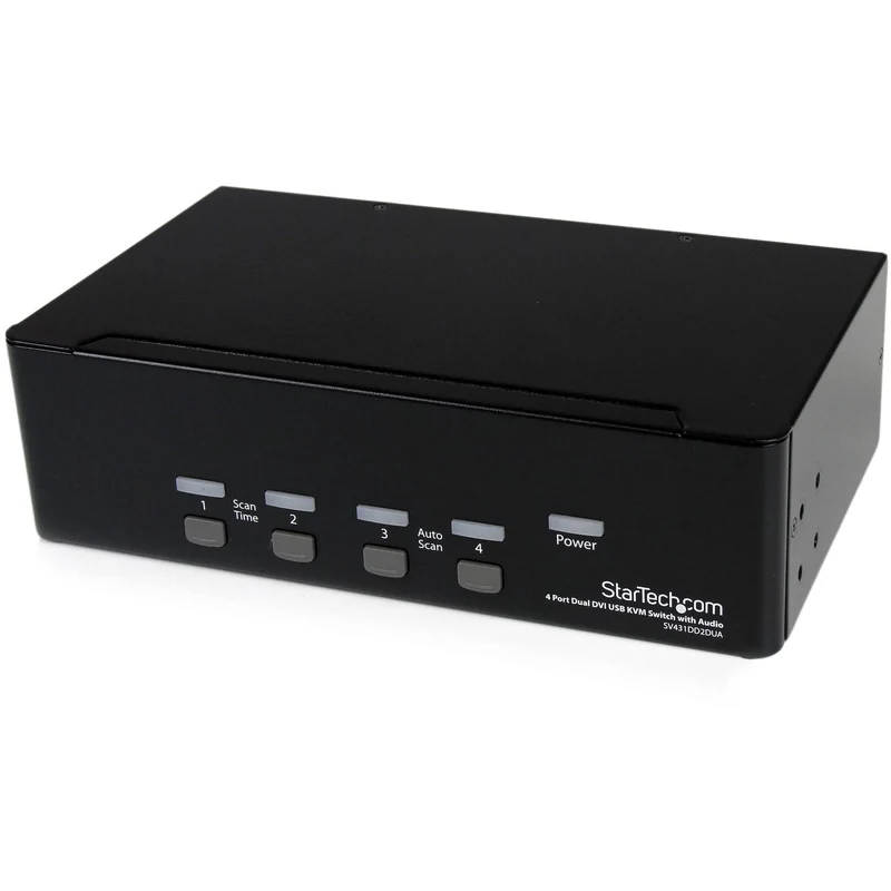 4 Port Dual Dvi Usb Kvm Switch