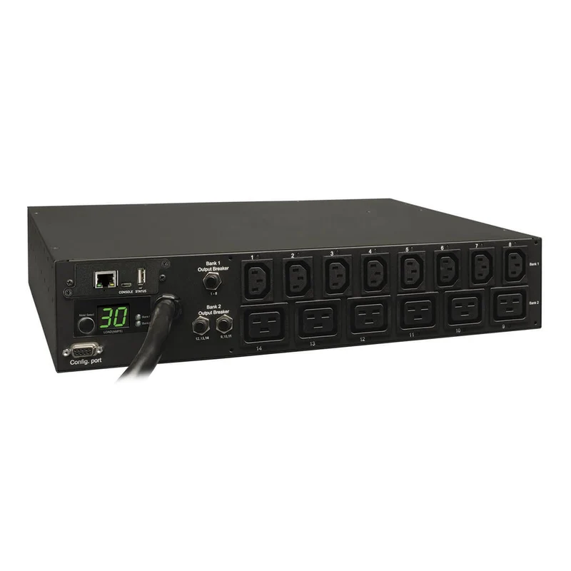 Eaton 5.5Kw Single-Phase Switched Pdu - Lx Interface, 208/230V Outlets (8 C13 &