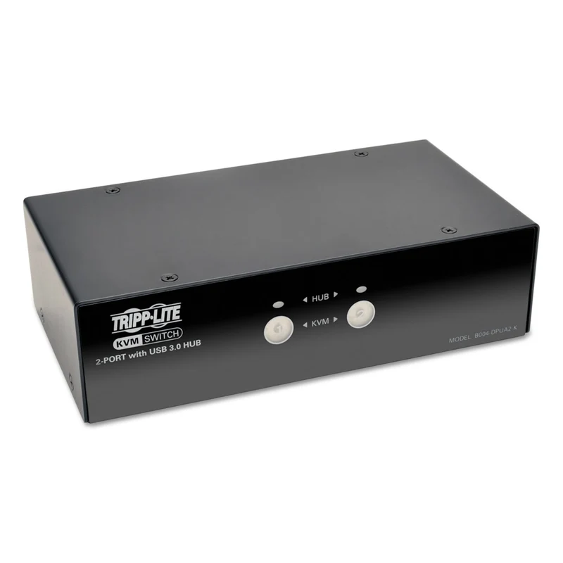 Eaton Tripp Lite Series 2-Port Displayport Kvm Switch With Audio, Cables And Usb