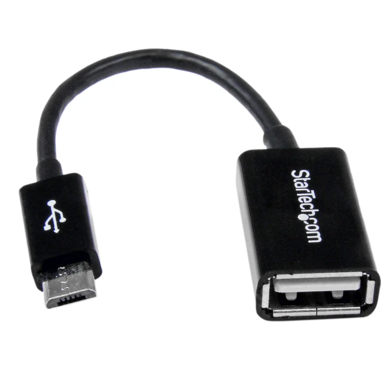 5In Micro Usb To Usb Otg Host Adapter - Micro Usb Male To Usb A Female On-The-Go