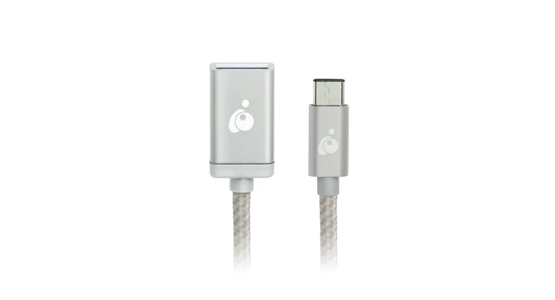 Charge & Sync Usb-C To Usb Type-A Adapter - Silver