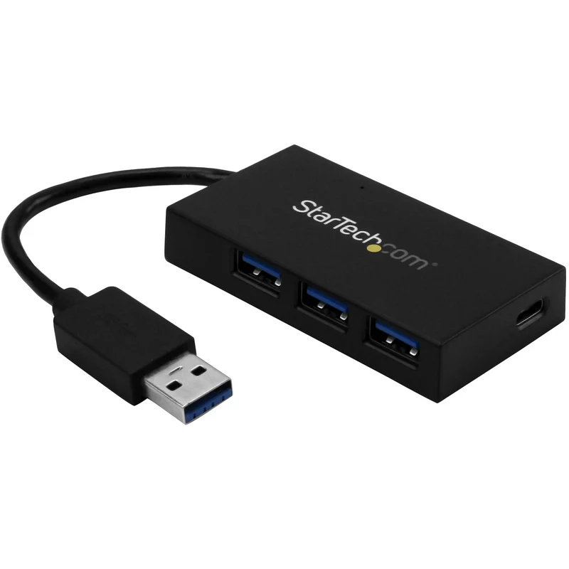 4 Port Usb 3.0 Hub - Usb-A Host To 3X Usb Type-A + 1X Usb-C - Superspeed 5Gbps (