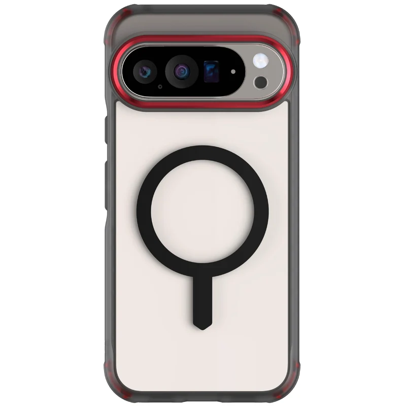 Ghostek Covert Clear Pixel 10 Pro XL Case - Compatible with MagSafe, Magnetic Shockproof Protective Phone Cover Designed for 2025 Google Pixel10 Pro XL (6.8) (Smoke)
