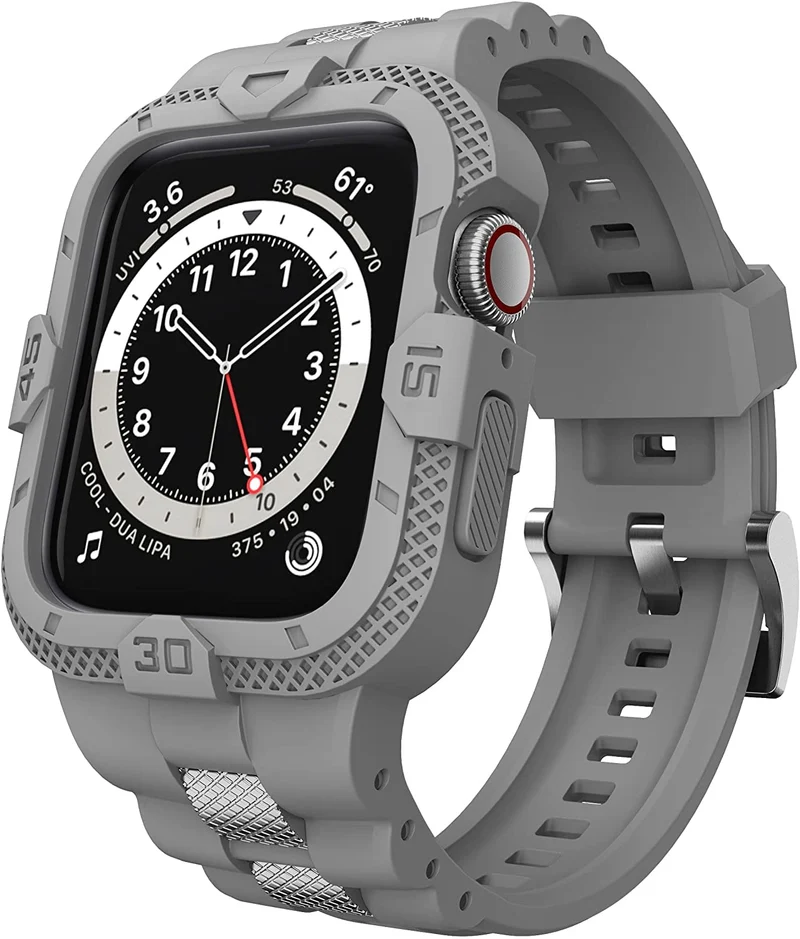 GELISHI Bands Compatible for Apple Watch Band 41mm 40mm 38mm with Case Men