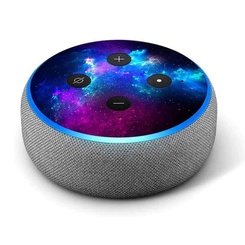 Sticker, Vinyl Decal Skin Compatible with Amazon Echo Dot 3rd Generation Alexa - Decorations for Your Smart Home Speakers, Great Accessories Gift for mom, dad, Birthday, Kids