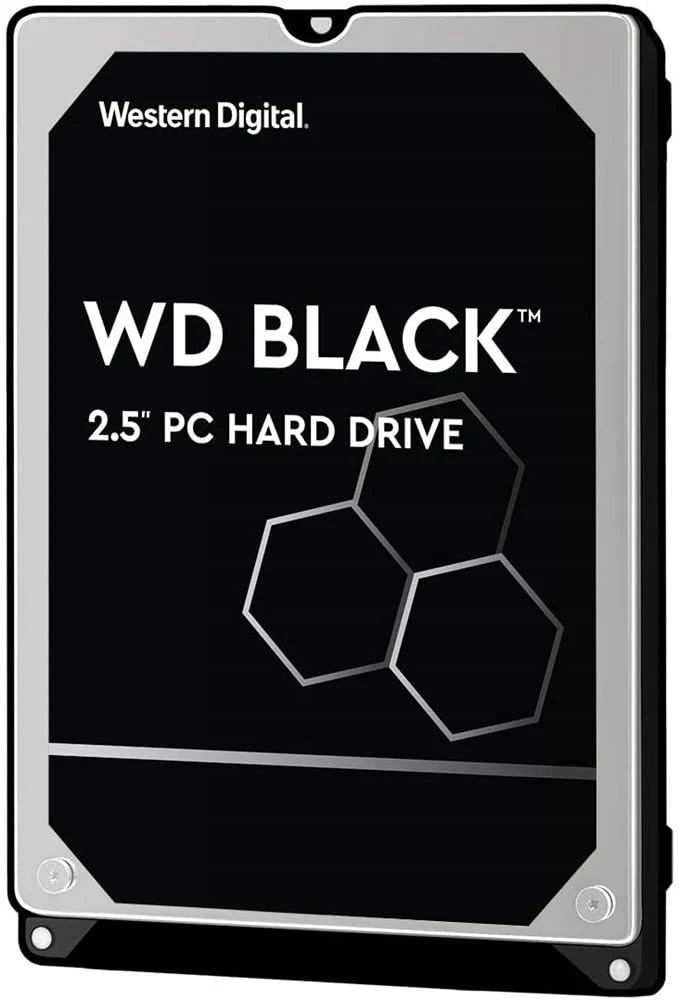 Western Digital 1TB WD Black Performance Mobile Hard Drive - 7200 RPM Class, SATA 6 Gb/s, 64 MB Cache, 2.5 - WD10SPSX, Mechanical Hard Disk