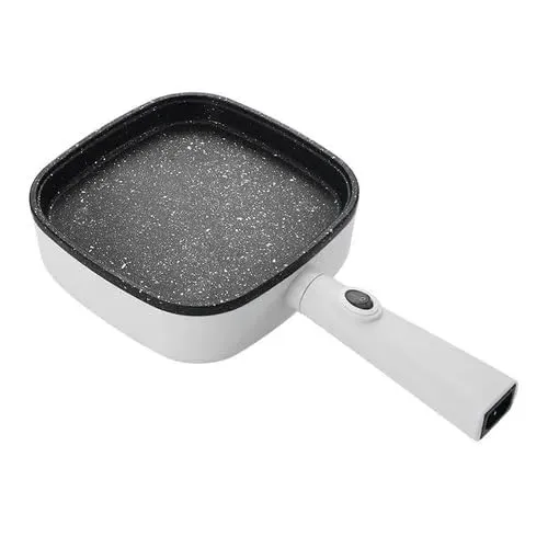 Swejos electric egg pan nonstick 900W Granite NonStick Omelette Pan with Lid No Stove Needed Breakfast Skillet for Eggs, Pancake