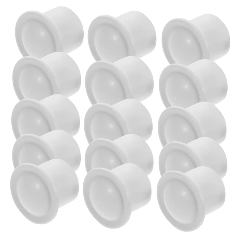 DONFAMDS 95pcs Curtain Pole End Caps Finials for Roman Curtain Rods Easy to Install Prevents Debris from Entering for Home Decor