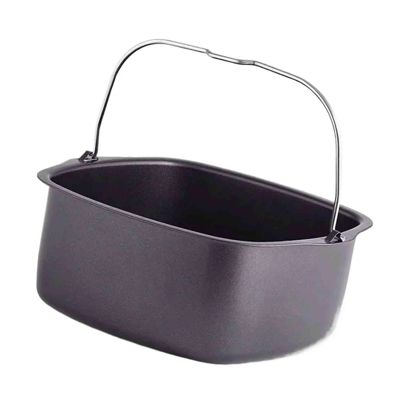 HEAVENGLOW Carbon Steel Air Fryer Pans Air Fryer Accessory for Steaks Vegetables Chicken 8 inch|Home & Garden | Kitchen Dining &
