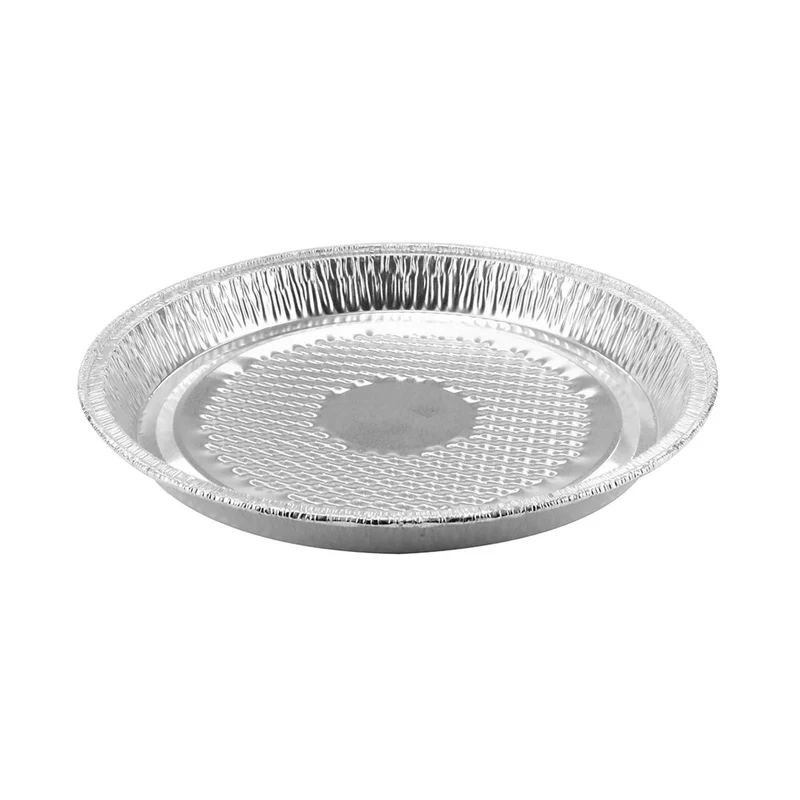 KitchenDance Disposable Aluminum Individual Pizza Pan 7 Inches Aluminium Foil Pan for Pizza, Cookie Heavy Duty Aluminum Foil