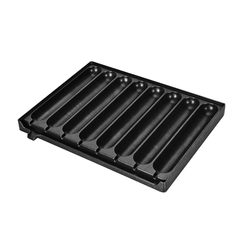 ZOOMELLA cast aluminum Cornbread Pan 8 Grids Sausage Pan for Kit
