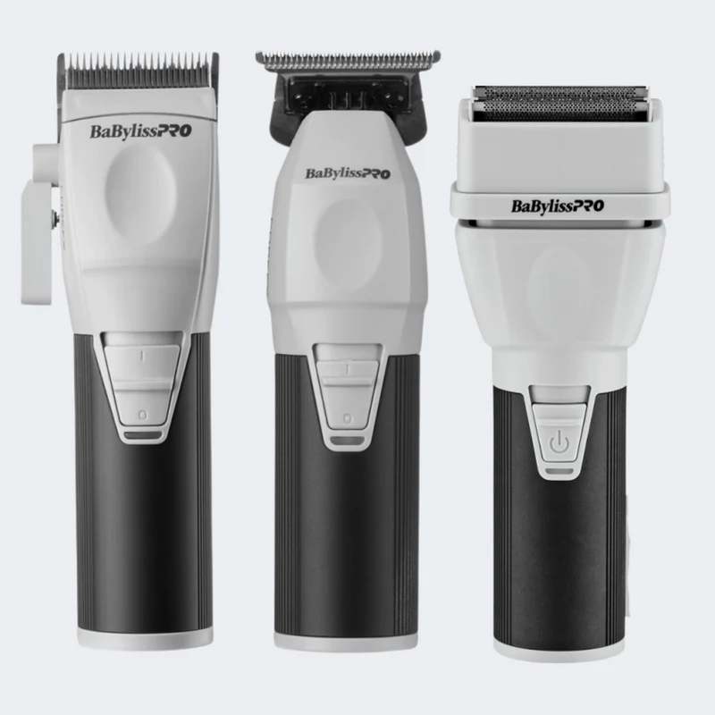 BaBylissPRO® COREFX Clipper, Trimmer & Double-Foil Shaver Combo