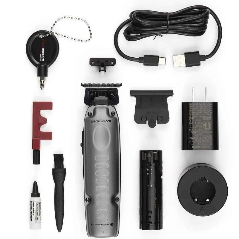 BaBylissPRO FXONE Lo-ProFX Limited Edition Matte Gray Clipper & Trimmer Combo – FX829 & FX729
