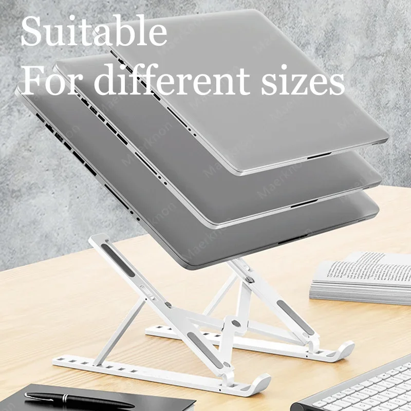 Portable Adjustable Laptop Stand Foldable Notebook Bracket Computer Monitor Holder For Macbook Air iPad Tablets Base Accessories