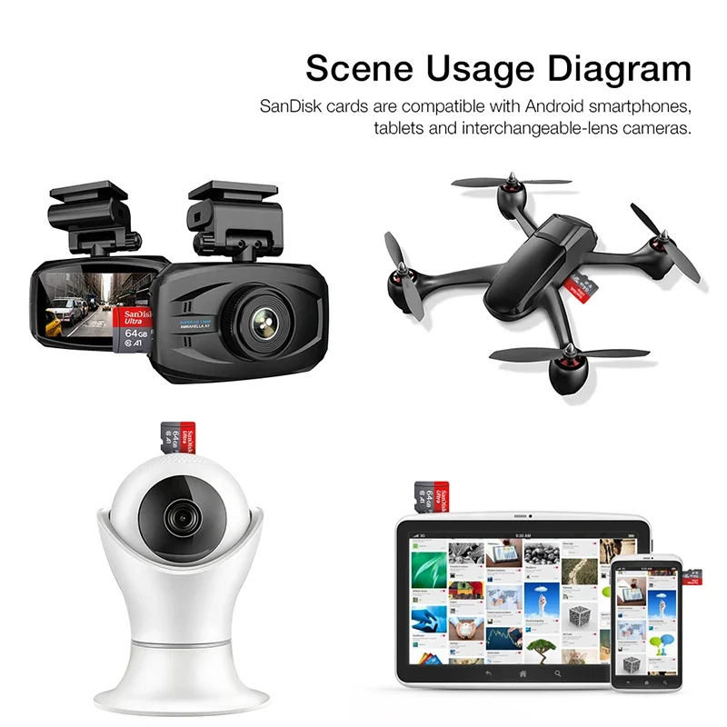 Ultra Micro TF SD 128GB 32GB 64GB 256GB Micro TF SD Card SD/TF Flash Card Memory Card 32 64 128 GB MiniSD for Phone