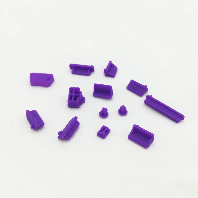 16Pcs/set Universal Anti Dustproof Notebook Port Plug Silicone Protector USB Elastic Laptop Computer Cover Stopper