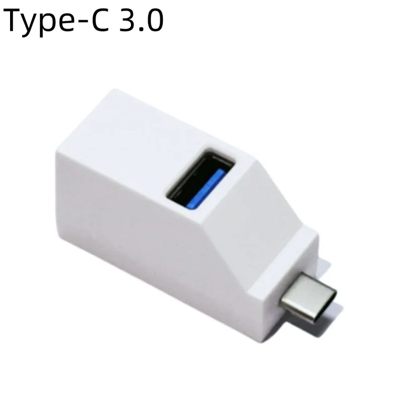 1Pcs USB 3.0 Adapter HUB Mini Splitter Box 1 to 3 Ports High Hi-Speed USB 2.0 Extender For PC Laptop U Disk Card Reader