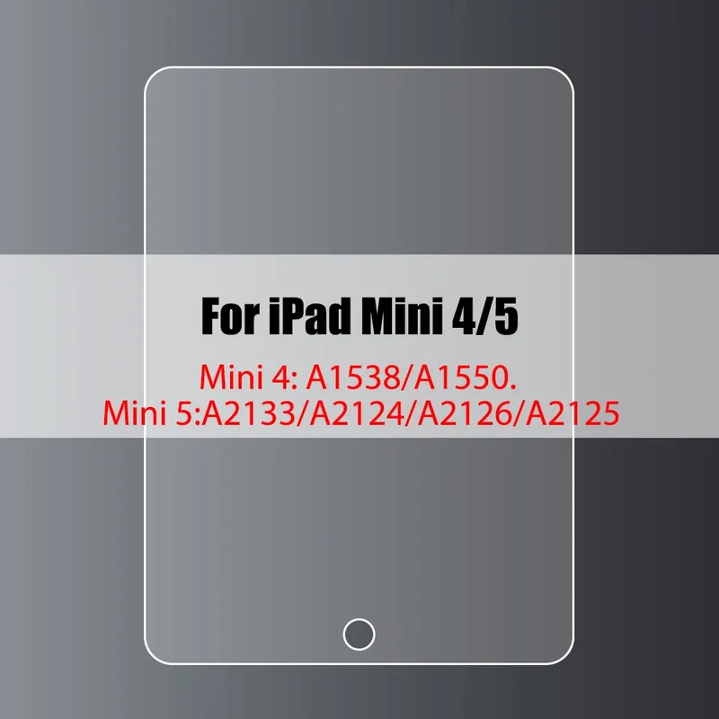 Tempered Glass Screen Protector For iPad 10.2 9.7 10. 5 10.9 Pro 11 New iPad 10 9 8 7 6 5 Air 4 3 2 Mini 2020 2021 2022