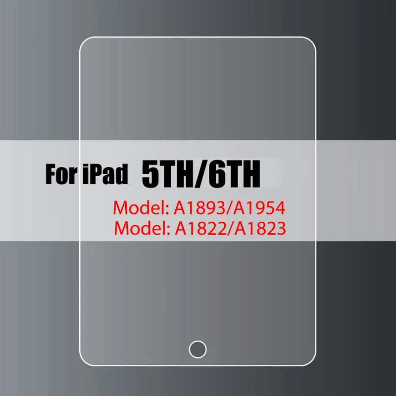 Tempered Glass Screen Protector For iPad 10.2 9.7 10. 5 10.9 Pro 11 New iPad 10 9 8 7 6 5 Air 4 3 2 Mini 2020 2021 2022