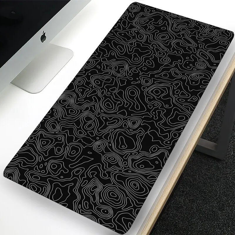 Anime Mouse Pad Large Gaming Desk Mat Extended Non-Slip Rubber Base Stitched Edge Keyboard Mat Kawaii Mousepad for Laptop Gamer