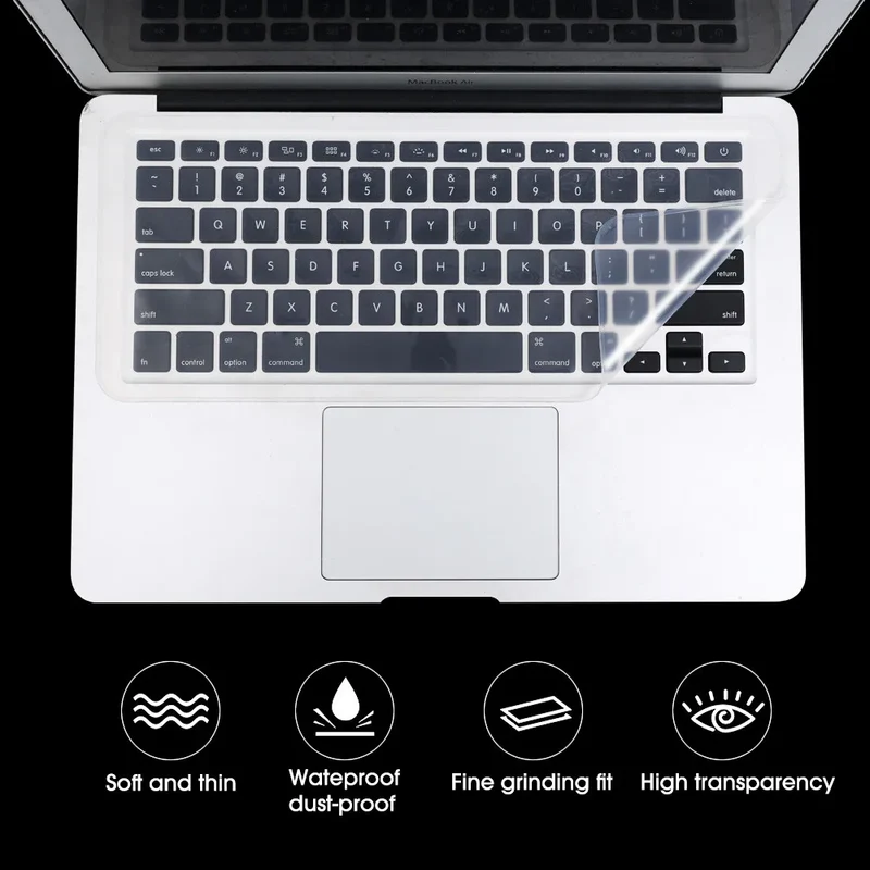 13-14 Inch 15-17 Inch Universal Laptop Notebook Keyboard Silicone Cover Dustproof Protective Waterproof Film