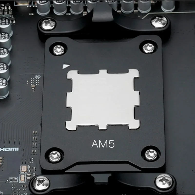 AM5 CPU Bending Corrector Aluminum Alloy Contact Frame for AMD Ryzen 7950X 7800X 7700X 7600X 7500F