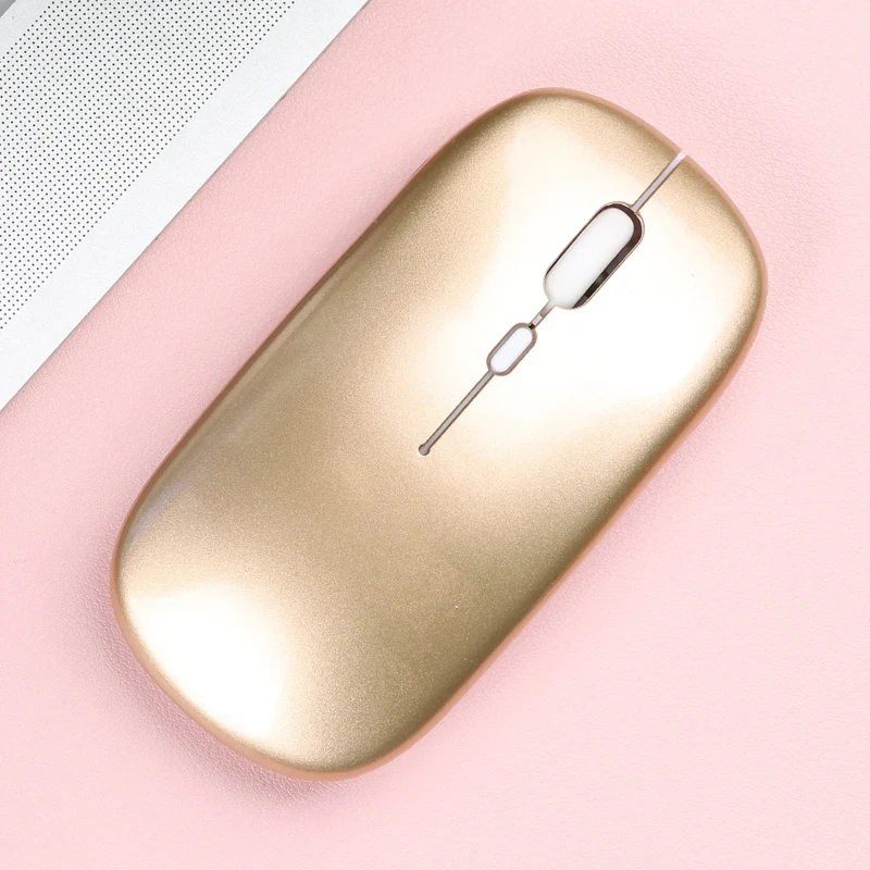 Bluetooth-compatible Mouse Wireless Mouse Silent Computer Mice Portable Working Gaming Mouse for Laptop iPad Air Pro Tablet PC