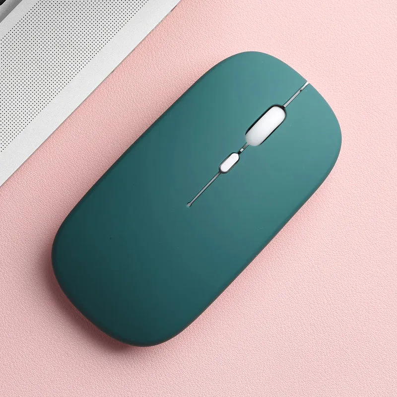 Bluetooth-compatible Mouse Wireless Mouse Silent Computer Mice Portable Working Gaming Mouse for Laptop iPad Air Pro Tablet PC