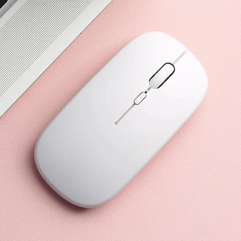 Bluetooth-compatible Mouse Wireless Mouse Silent Computer Mice Portable Working Gaming Mouse for Laptop iPad Air Pro Tablet PC