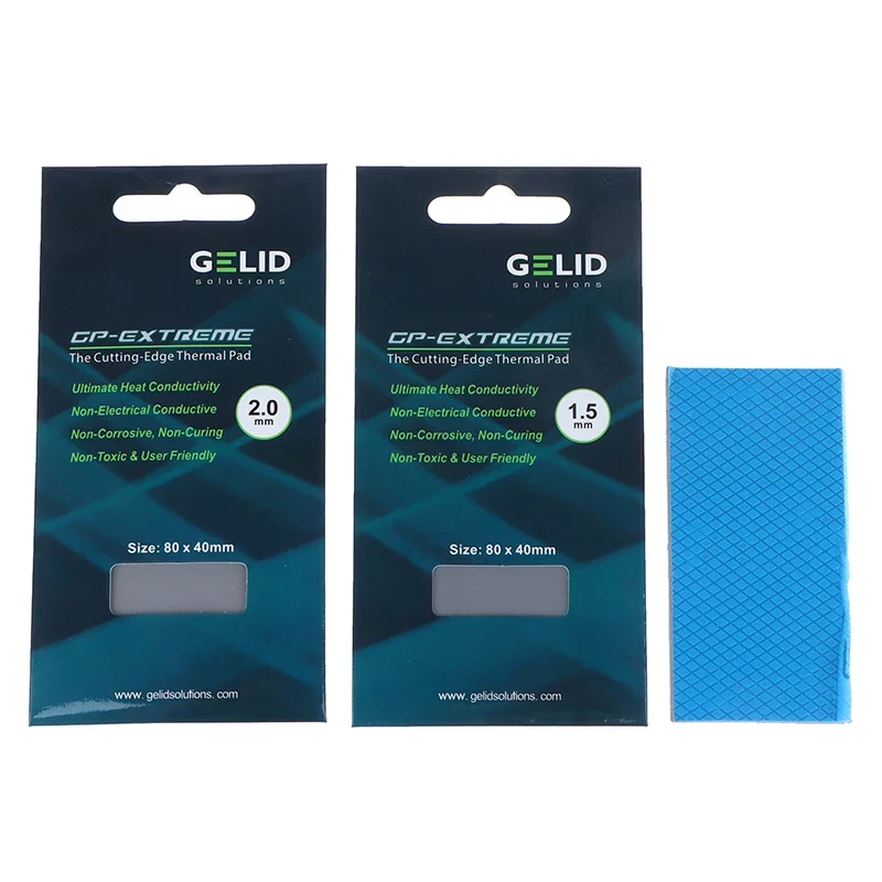 GELID 15W/MK Thermal Pad CPU/GPU Graphics Motherboard Silicone Grease Pad Heat Dissipation Silicone Pad