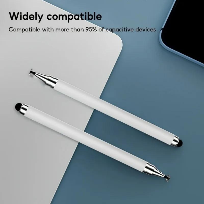 1/2Pcs 2in1 Universal Stylus Pen For Tablet Mobile Android ios Phone iPad Accessories Drawing Tablet Capacitive Screen Touch Pen