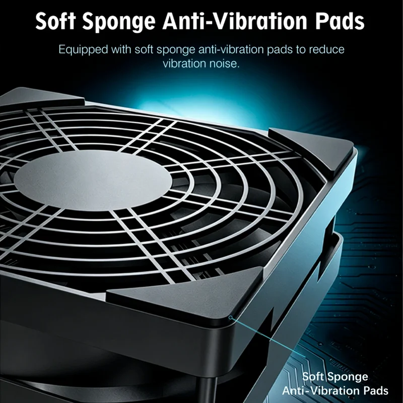 120mm 4.72-inch 5V USB Router Cooling Fan, Mini Quiet Cooler for Electronics Devices