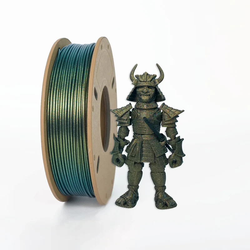 Multicolor 3D Printer Filament,Dual/Tri/Twist/Magic Color 1.75mm PLA Shiny Printing Filament,250g(0.55lbs) Fit FDM 3D Printer