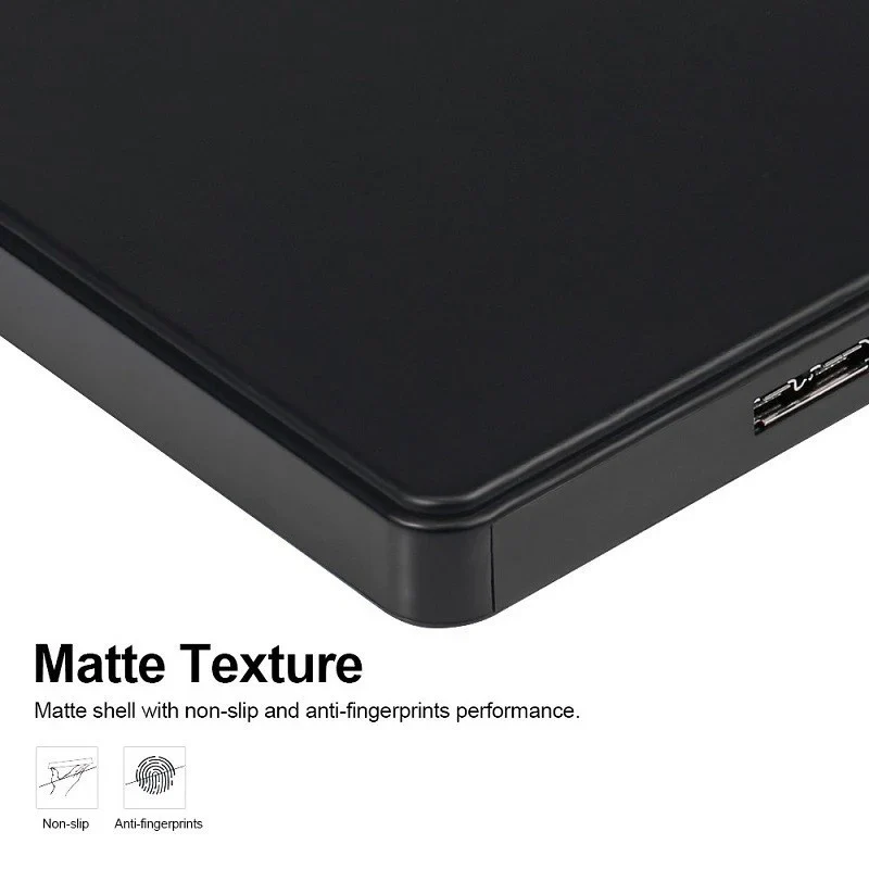 USB 3.0 HDD Enclosure 2.5" SATA HDD SSD External Hard Drive Case 5Gbps High Speed External Hard Drive Disk Box for PC Laptop PS5