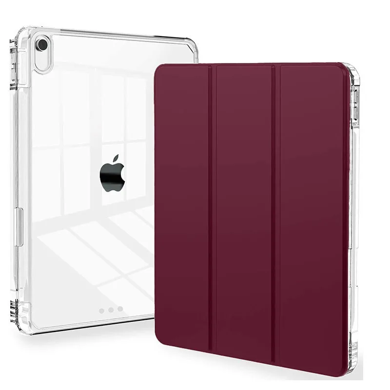 With Pencil Holder Case for iPad A16 A19 12th 11th 2026 Air11 13 Air8 M4 M3 M2 Pro11 12.9 13 M4 M5 Air4 5 10 9 8 7 9.7 10.2 10.5