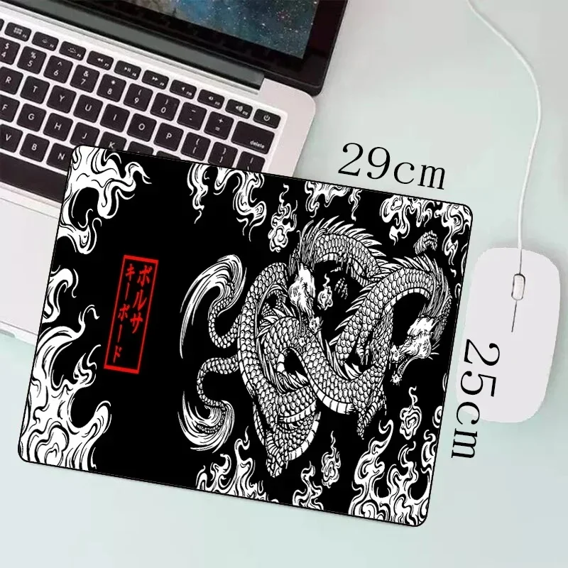 Japanese Dragon Gaming Mousepad Speed Desk Mat Anime Theme Keyboard Gamer Mouse Pad for Esports